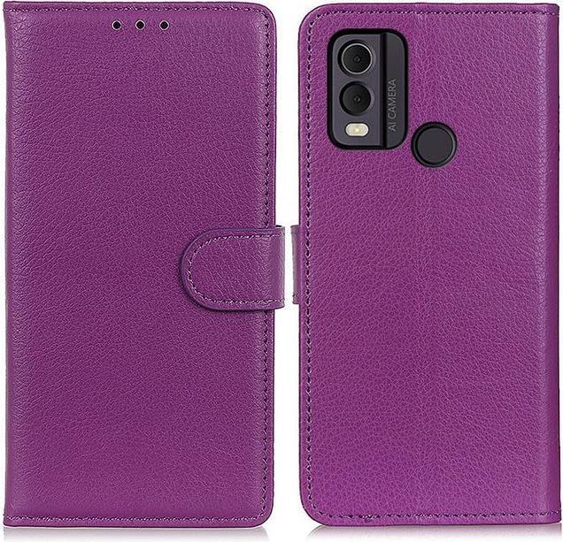 Produktbild MU Classic Litchi Leder Bookcover Series (Nokia C22)