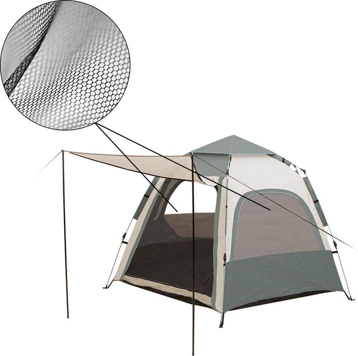 Immagine prodotto Stahlwerk Tenda da campeggio Z-273 ST 273 x 273 cm a scomparsa automontante (4.50 kg, 4 persone)