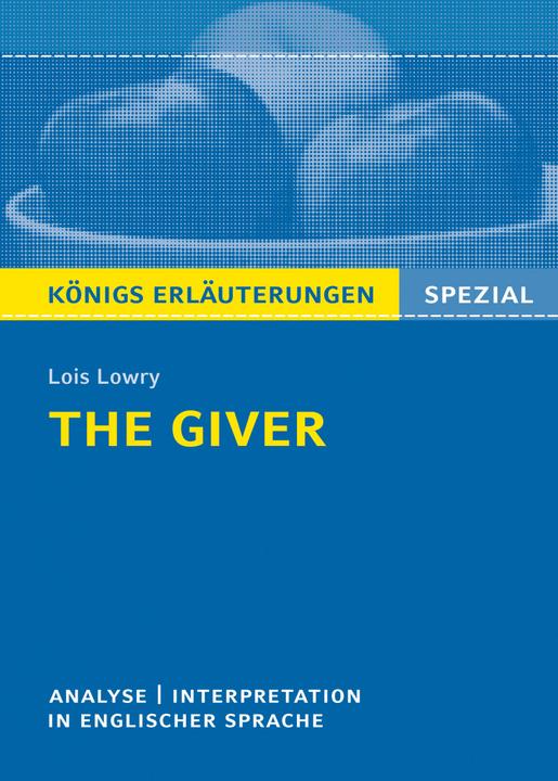 Produktbild The Giver von Lois Lowry (Deutsch, Englisch, Lois Lowry, 2019)