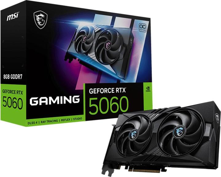 Actual product image MSI GeForce RTX 5060 Gaming OC (8 GB)