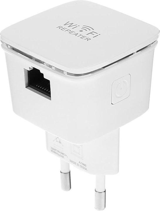 Actual product image Techly I-WL-REPEATER7 Network expansion module Network repeater 10 (300 Mbit/s, 300 Mbit/s)