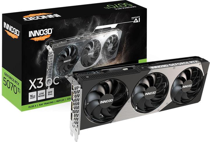 Immagine prodotto Inno3D GeForce RTX 5070 Ti X3 OC (16 GB)
