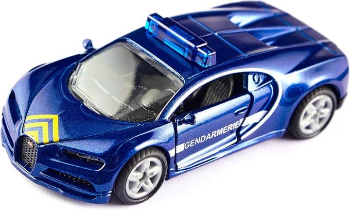 Actual product image Siku Bugatti Chiron Gendarmerie