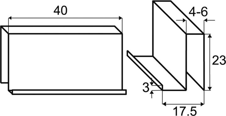 Actual product image OK-Line Glass door handles