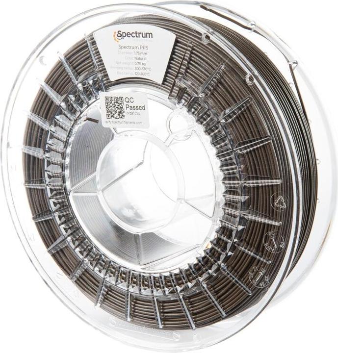 Image du produit Filament PPS AM320 Natural 0.75kg 1.75mm (PP, 1.75 mm, 750 g, Transparent)