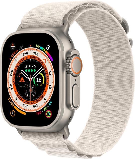Image du produit EKO Bracelet de montre en tissu blanc (Matière plastique tissée)