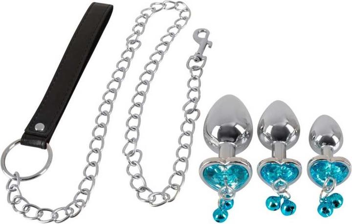 Produktbild You2Toys Butt plug set with a leash