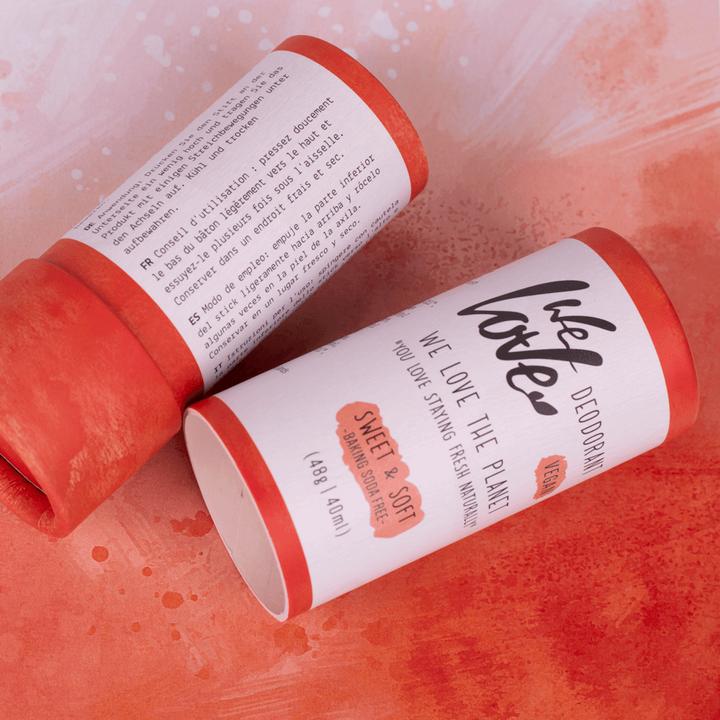 Actual product image We Love The Planet DEO-STICK - Sweet & Soft - Vegan (Stick)