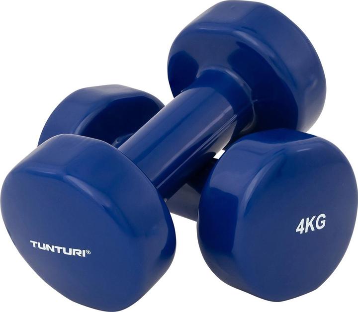 Produktbild Tunturi Vinyl Kurzhanteln (2 x 4 kg)