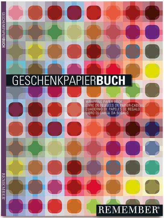 Produktbild Remember Geschenkpapier Buch 20 Bögen, 46.5 x 67.5 cm (Geschenkpapier, 20 x)
