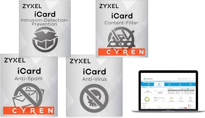 Zyxel iCard Bitdefender (1 Geräte, 12 Monate)