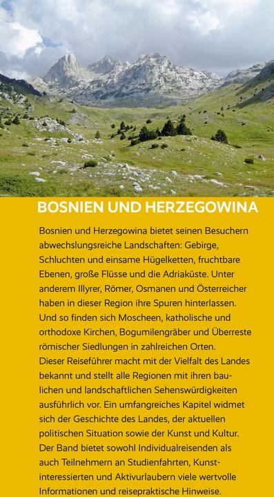 Image du produit Reiseführer Bosnien und Herzegowina (Allemand, Matthias Jacob, Marko Plesnik, 2024)
