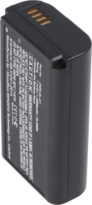 Image du produit AccuCell Akku Panasonic DMW-BLJ31E (Batterie de l'appareil photo)