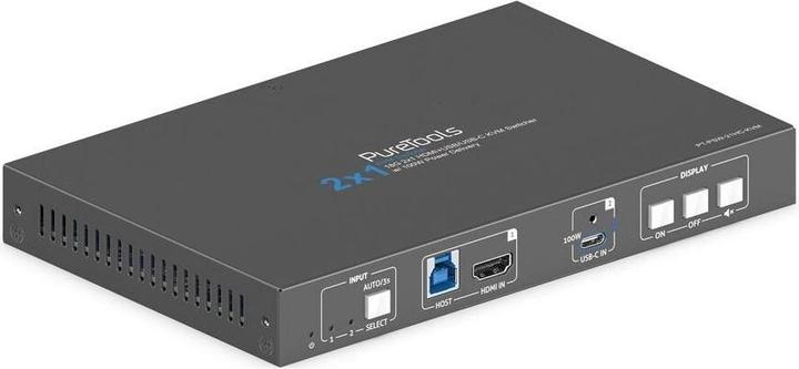 Immagine prodotto Purelink Switcher PT-PSW-21HC-KVM 4K 60Hz 4:4:4, HDR 10