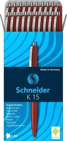 Actual product image Schneider Kugelschreiber K15 Rot, 20 Stück (Red, 20 x)
