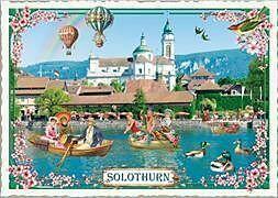 Produktbild Edition Tausendschön Stdte-Postkarte. Sweet Memories Cities / Solothurn - St.Ursenkathedrale / quer