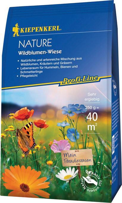 Actual product image Kiepenkerl Flower meadow seeds P.L. Nature wildflower meadow 0.25 kg 40 m (Bulbous plant)