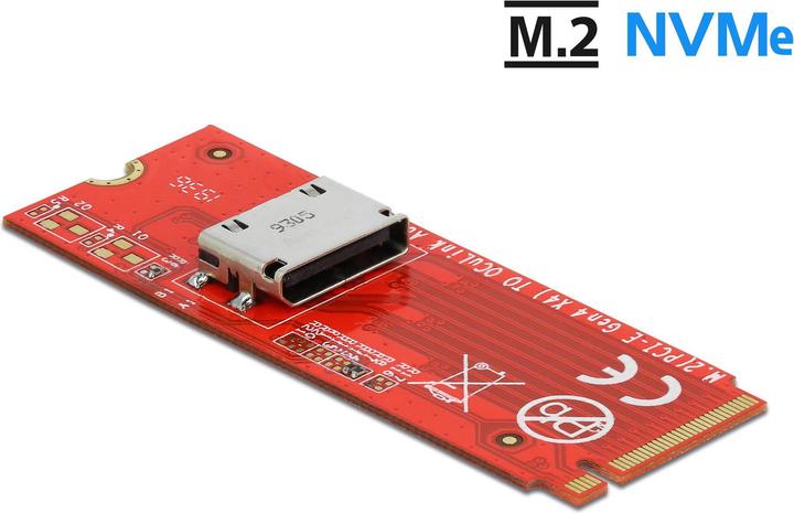 Actual product image Delock Converter M.2 - OCuLink SFF-8612
