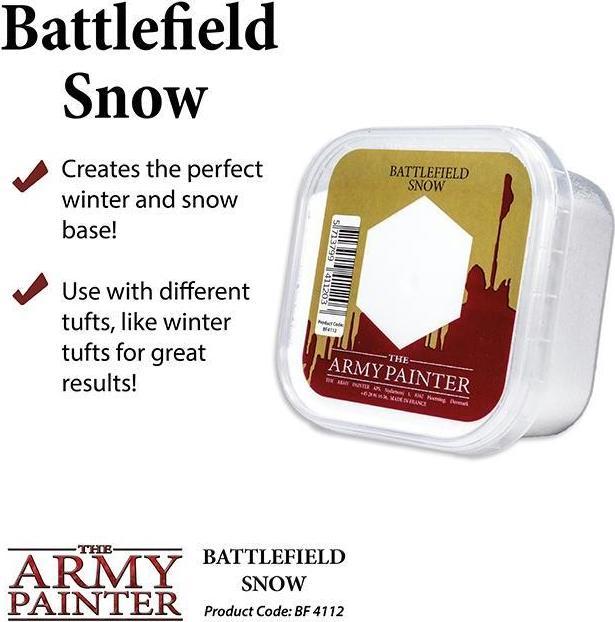 Actual product image Army Painter ARM04112 - Battlefield Snow/Snow (GB)