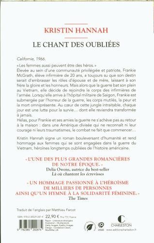 Image du produit Le chant des oubliées (Français, Hannah Kristin, 2025)