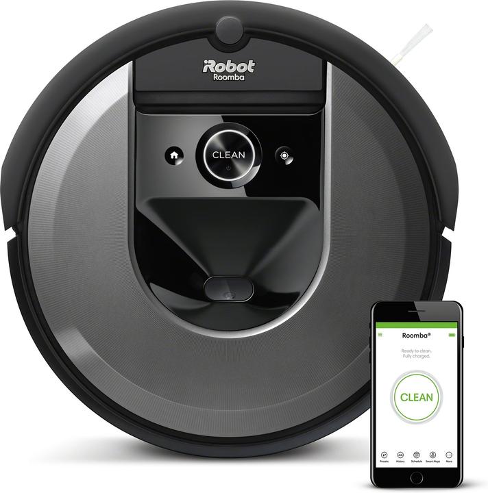 Produktbild iRobot Roomba i7+ Schwarz (Saugroboter)