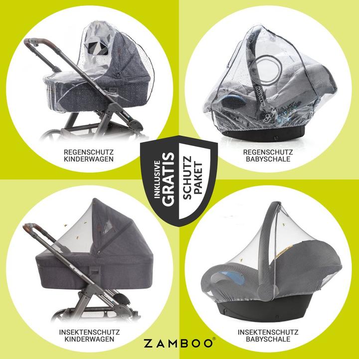 Actual product image Hauck 3in1 Kinderwagen-Set Saturn R Trio Set inkl.