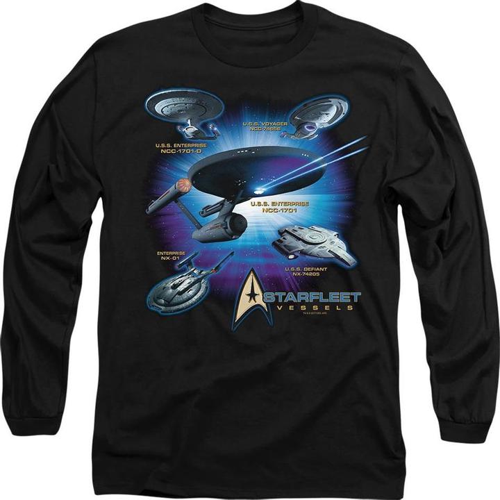 Starfleet Vessels TShirt (L)