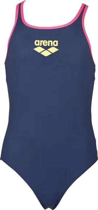 Arena Girls Big Logo One Piece Swimsuit (122)