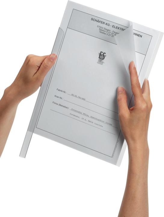 Immagine prodotto Durable Coperture delle guide di bloccaggio (A4, 50 x)