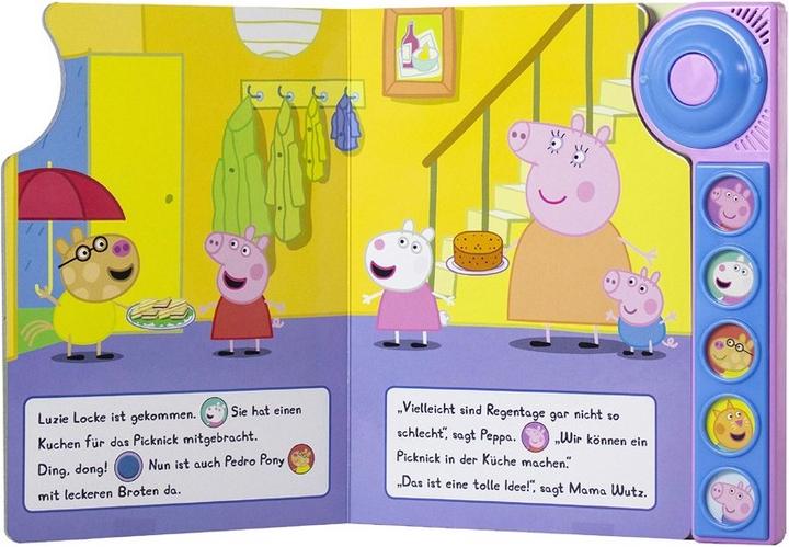 Produktbild Peppa Wutz Kinderbuch Ding Dong! Komm, wir spielen! (Deutsch, Phoenix International Publications Germany GmbH, 2018)