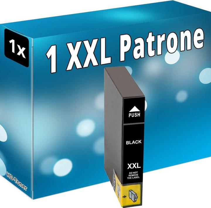 Produktbild Druckfuxx DRUCKER PATRONE Schwarz für Epson WF2510WF WF2520NF WF2530WF WF2540WF
