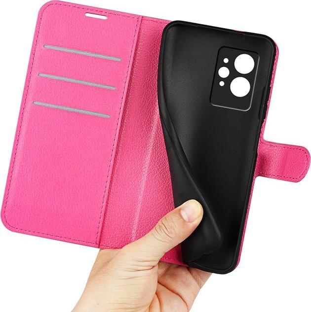 Actual product image MU Classic Litchi Leather Bookcover Series (Realme GT2 Pro)