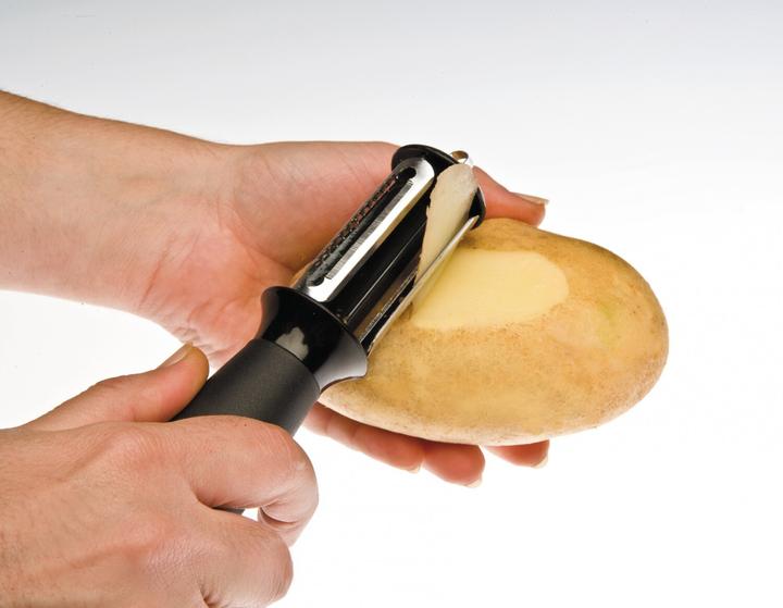 Immagine prodotto Ibili Sparschäler mit 3 Klingen Ideal zum Schälen von Obst und Gemüse