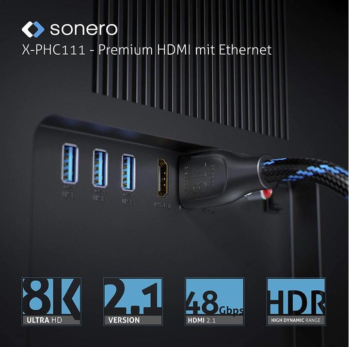Actual product image Sonero HDMI (Typ A) — HDMI (Typ A) (3 m, HDMI)