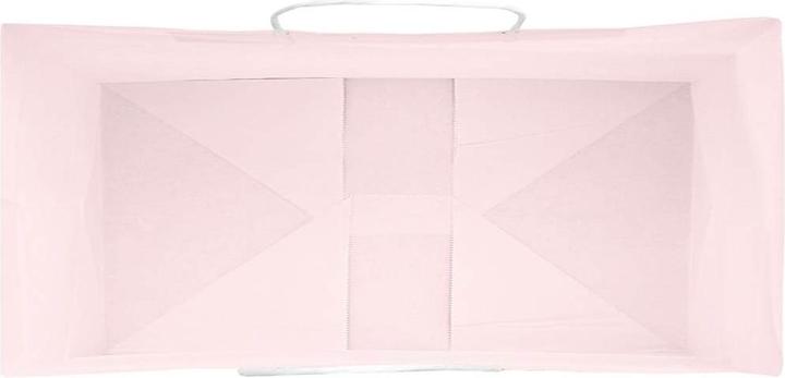 Produktbild VidaXL Kraftpapiertüten 50 Stk. mit Henkel Rosa 26x12x35 cm Papiertüte (Geschenktüte, 50 x)