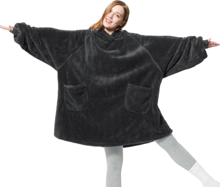 Produktbild Bedsure Kuschelhoodie (95 x 85 cm)
