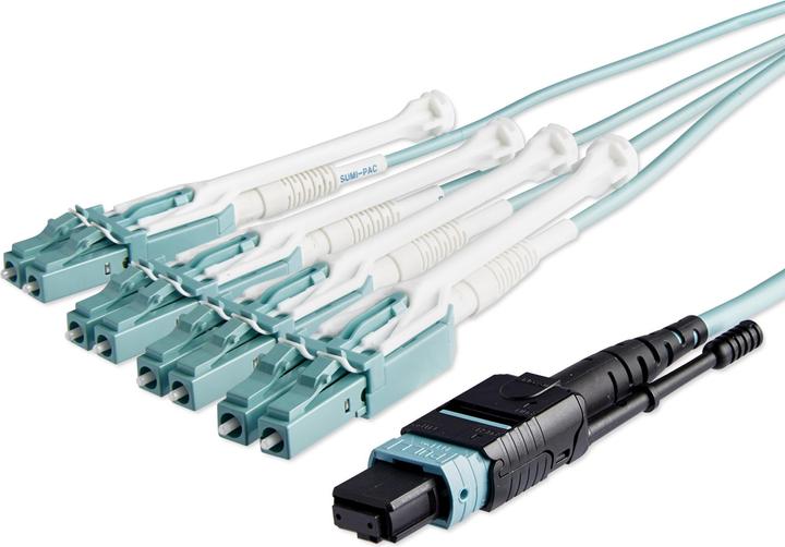 StarTech MPO/MTP to LC Breakout Cable - Plenum-Ra (10 m)