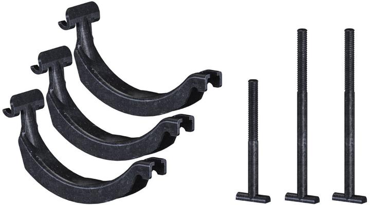 Thule ProRide Vierkantrohr Adapter (Schwarz)