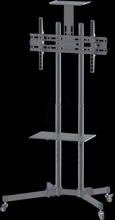 Actual product image Manhattan 461238 TV trolley 94.0 cm (37" 177.8 cm (70" Tiltable (70", 60 kg)