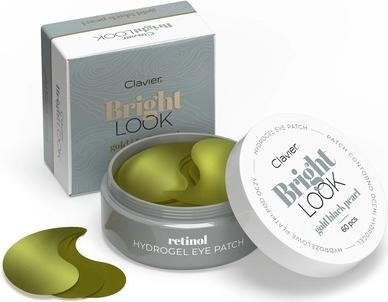 Clavier Bright Look Eye Patches Gold Black Pearl 60Pcs. (Patches)