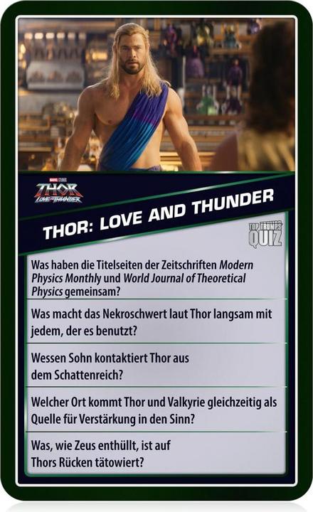 Actual product image Winning Moves Top Trumps Quiz – Marvel Vol. 2