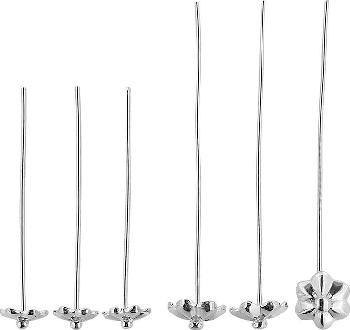Image du produit Leyda Épingles à tête en fleur