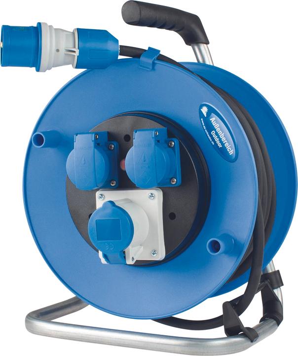 Actual product image As - Schwabe CEE camping cable reel (25 m, 2.50 mm²)