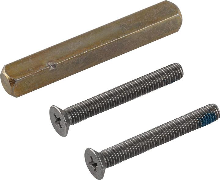 FSB Solid pin, notched, 7 x 60 mm, galvanised steel (Door handle)