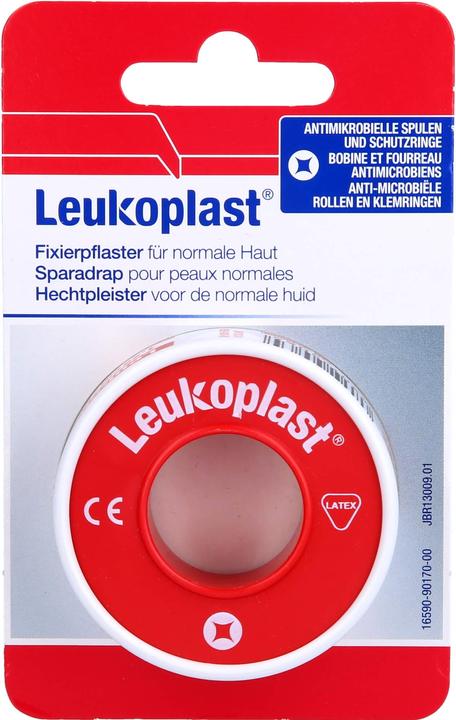Produktbild BSN Leukoplast Fixierpflaster für normale Haut 1,25 cm x 5 m, 1 St. Pflaster (1 x)