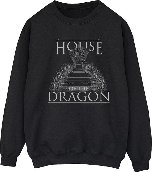 Game of Thrones Throne Text Sweatshirt (S)