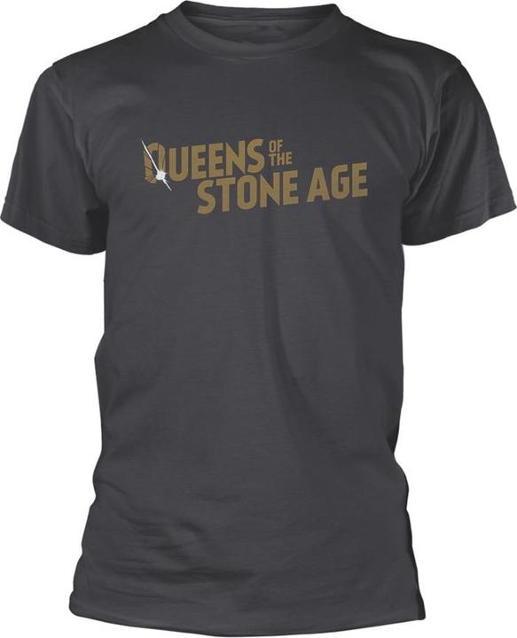 Queens Of The Stone Age Text Logo (Metallic)