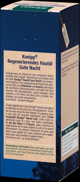 Produktbild Kneipp Regenerierendes Hautöl Gute Nacht