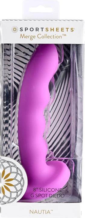 Immagine prodotto Sportsheets Merge Collection - Nautia - Dildo solido in silicone da 8" per il punto G