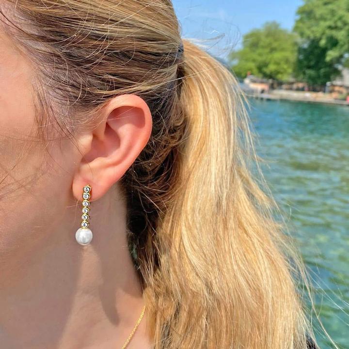 Actual product image Candy Tilka earrings, 925 sterling silver, gold-plated (18k gold-plated, 925 sterling silver)